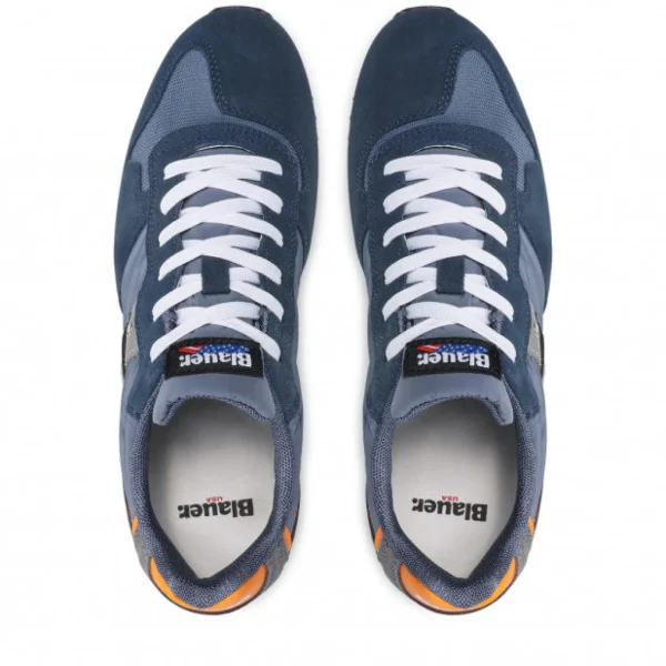 SNEAKERS QUEENS BLU ARANCIONE