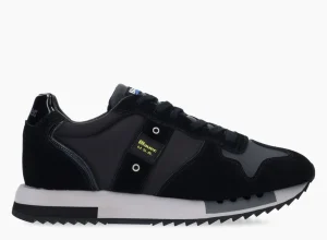 SNEAKERS QUEENS CAMOSCIO NERO