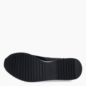 SNEAKERS QUEENS CAMOSCIO NERO