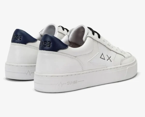SNEAKERS SKATE PELLE BIANCA