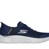 SNEAKERS SLIP INS SKECHERS GO WALK FLEX NAVY