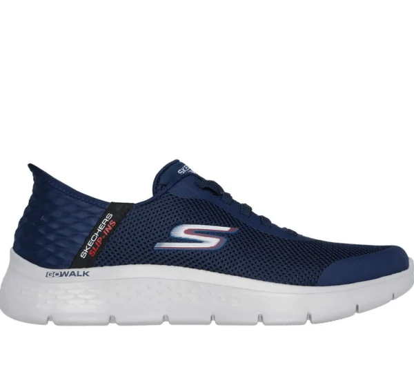 SNEAKERS SLIP INS SKECHERS GO WALK FLEX NAVY