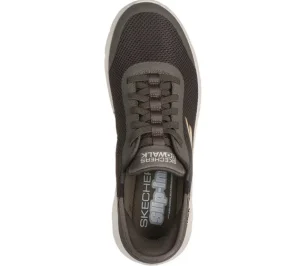 SNEAKERS SLIP INS SKECHERS GO WALK FLEX BROWN