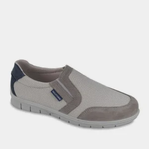 SNEAKERS SLIP ON GRIGIO