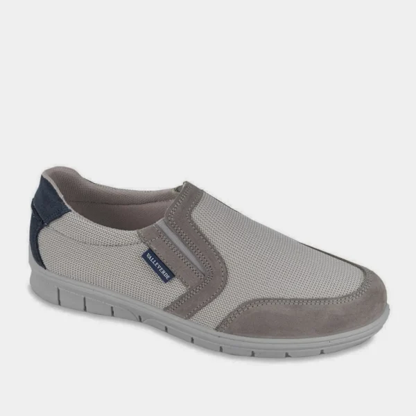 SNEAKERS SLIP ON GRIGIO