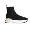 SNEAKERS SOCK STRASS BLACK