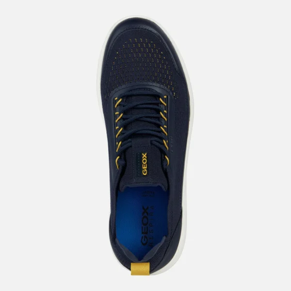 SNEAKERS SPHERICA DETTAGLI GIALLO