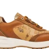 SNEAKERS STAMPA GEO DETTAGLI CAMOSCIO
