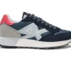SNEAKERS SUN68 UOMO JAKI 2.0 SOLID NAVY BLUE