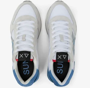 SNEAKERS SUN68 UOMO JAKI 2.0 SOLID BIANCO