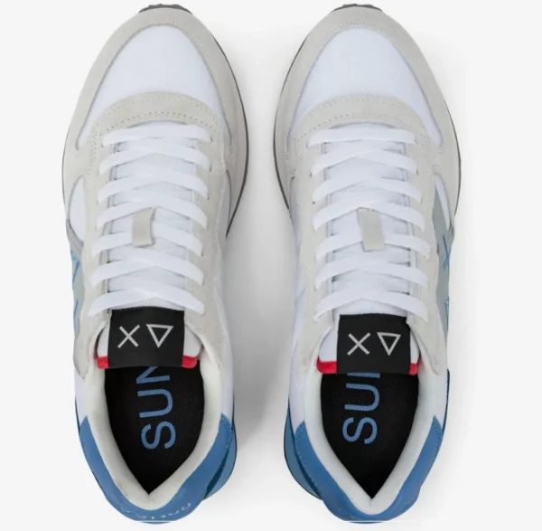 SNEAKERS SUN68 UOMO JAKI 2.0 SOLID BIANCO