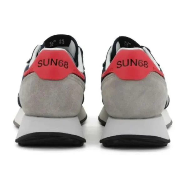 SNEAKERS SUN68 UOMO JAKI 2.0 SOLID NAVY BLUE