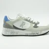 SNEAKERS TESSUTO E CAMOSCIO BIANCO