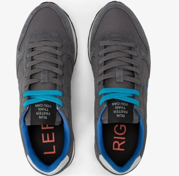 SNEAKERS TOM SOLID GRIGIO SCURO