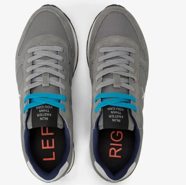 SNEAKERS TOM SOLID GRIGIO MEDIO