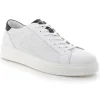 SNEAKERS TOTAL WHITE DETTAGLI NERI