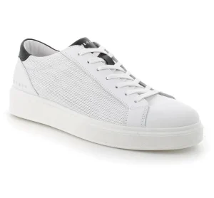 SNEAKERS TOTAL WHITE DETTAGLI NERI