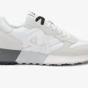 SNEAKERS UOMO SUN68 JAKI 2.0 BICOLOR BIANCO