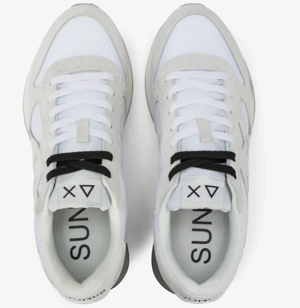 SNEAKERS UOMO SUN68 JAKI 2.0 BICOLOR BIANCO