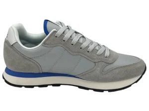 SNEAKERS UOMO SUN68 TOM SOLID GRIGIO CHIARO