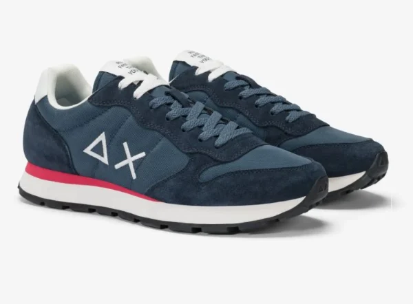 SNEAKERS UOMO SUN68 TOM SOLID NAVY BLU