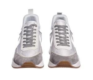 SNEAKERS VELOUR GRIGIO