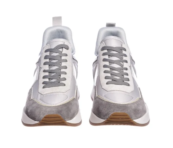 SNEAKERS VELOUR GRIGIO