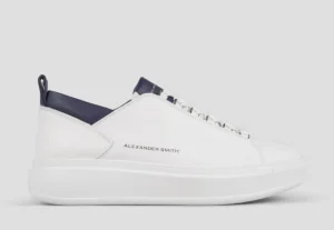 SNEAKERS WEMBLEY MAN WHITE BLUE