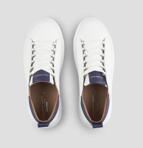 SNEAKERS WEMBLEY MAN WHITE BLUE