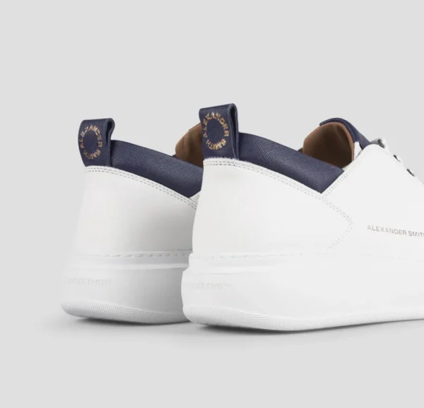 SNEAKERS WEMBLEY MAN WHITE BLUE