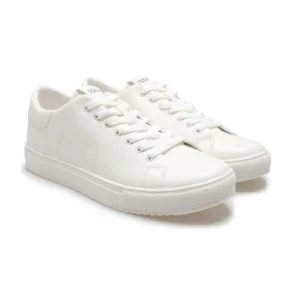 SNEAKERS WHITE LOGO LETTERING