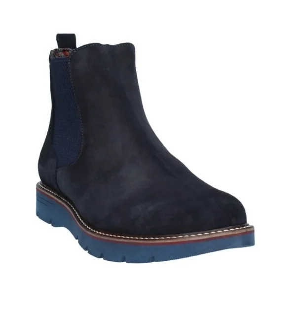 STIVALETTI CHELSEA BLU