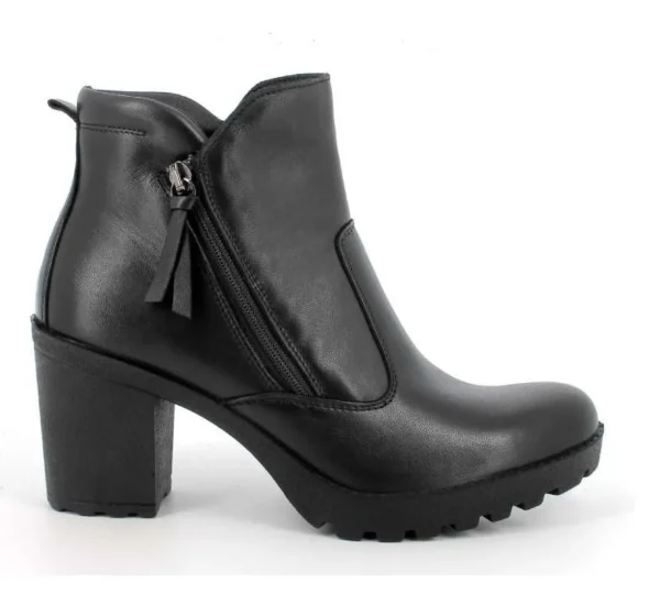 STIVALETTI IGI&CO PELLE ZIP LATERALE