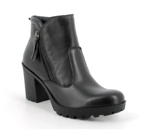 STIVALETTI IGI&CO PELLE ZIP LATERALE