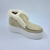 STIVALETTI MINI CAMOSCIO BEIGE