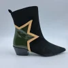 STIVALETTI TEXAN CAMOSCIO
