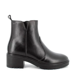 STIVALETTO PELLE NERA