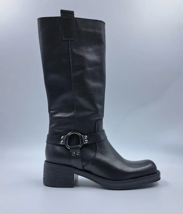 STIVALI BIKER PELLE MORBIDA