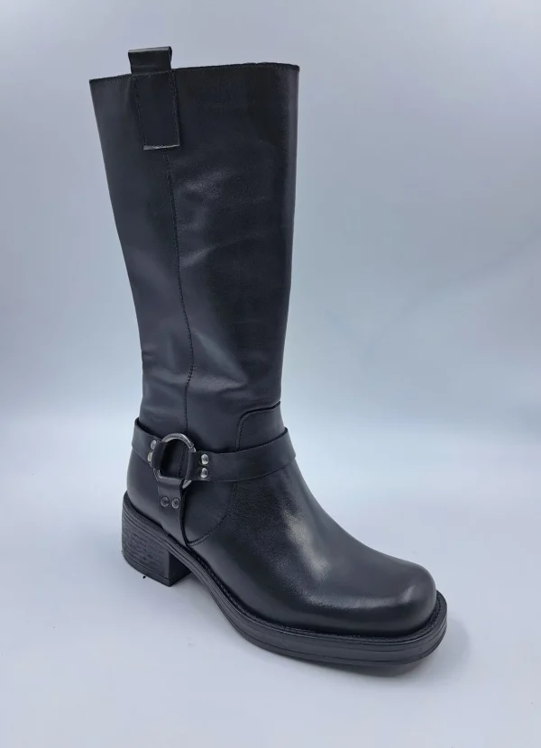 STIVALI BIKER PELLE MORBIDA