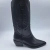 STIVALI PELLE TEXAN MEDI NERO