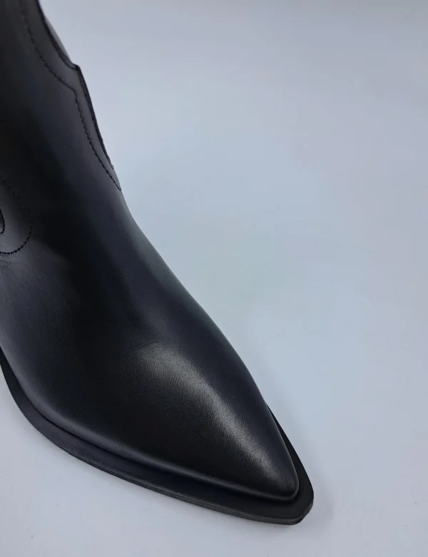 STIVALI PELLE TEXAN MEDI NERO