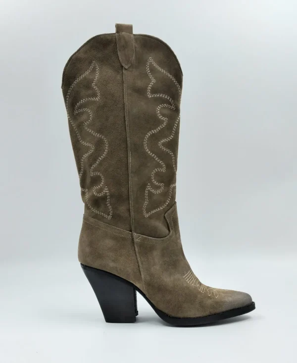 STIVALI TEXAN ELEN TAUPE