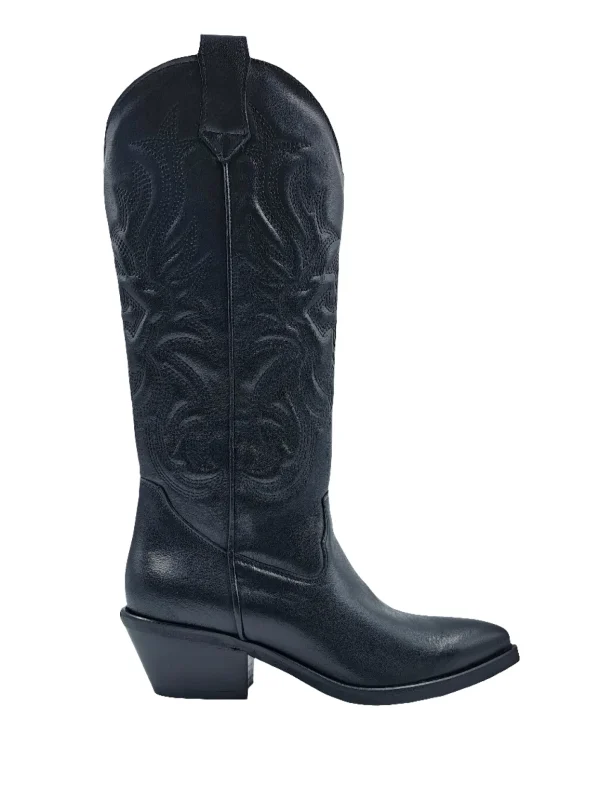 STIVALI TEXAN MEDI NERO