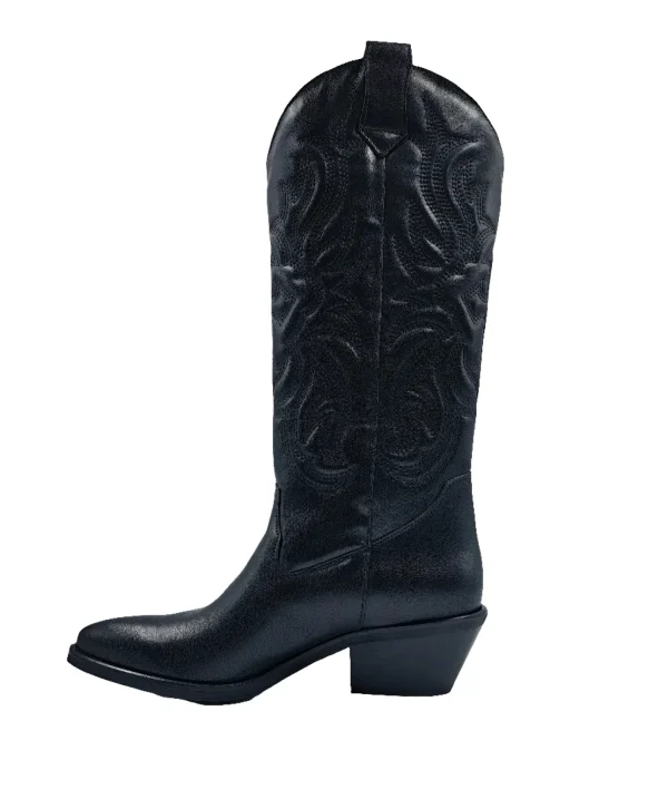 STIVALI TEXAN MEDI NERO