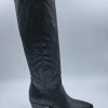 STIVALI TEXAN PELLE RICAMO