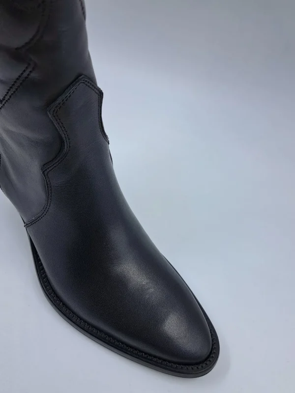 STIVALI TEXAN PELLE RICAMO