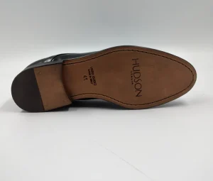 STRINGATE DERBY PELLE NERA