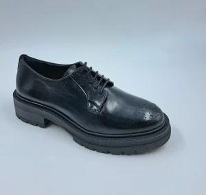 STRINGATE IN PELLE PATTY LACE NERA