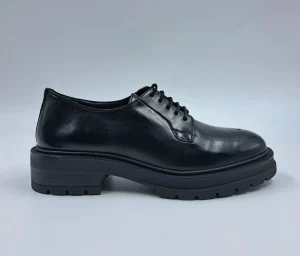 STRINGATE IN PELLE PATTY LACE NERA