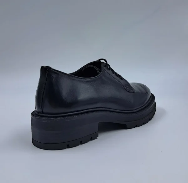 STRINGATE IN PELLE PATTY LACE NERA